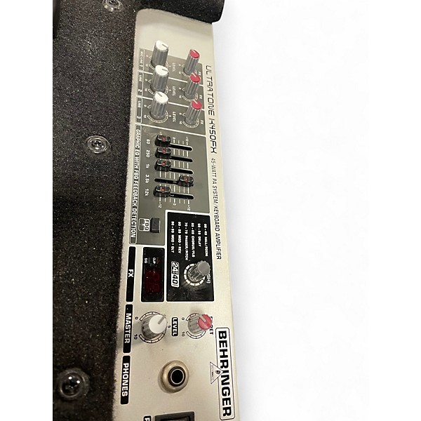 Used Behringer ultratone k450fx Keyboard Amp