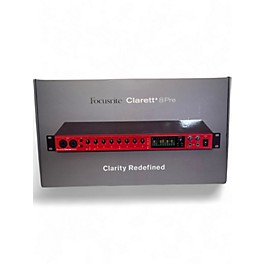 Used Focusrite clarett + 8pre Audio Interface
