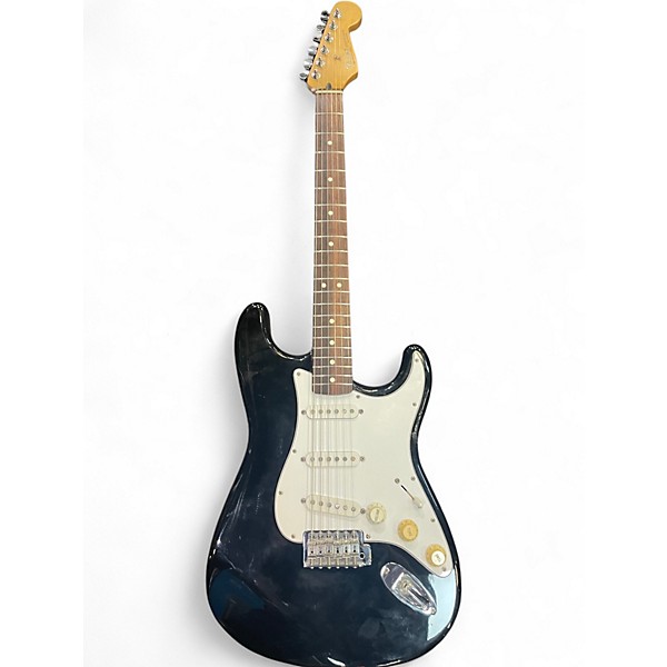 Used Fender MEXICAN STANDARD STRATOCASTER Black Solid Body Electric Guitar