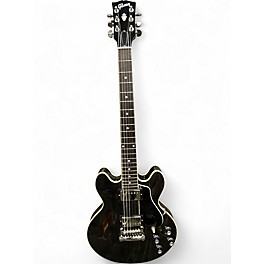 Used Gibson ES339 Transparent Ebony Hollow Body Electric Guitar