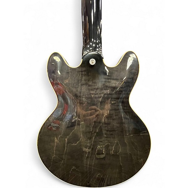 Used Gibson ES339 Transparent Ebony Hollow Body Electric Guitar