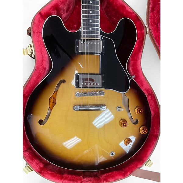 Used Gibson ES335 2 Color Sunburst Hollow Body Electric Guitar