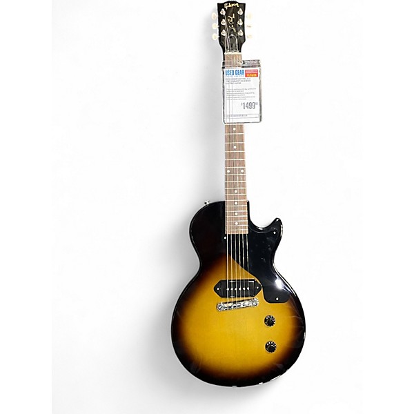 Used Gibson LES PAUL JR 2 Tone Sunburst Solid Body Electric Guitar