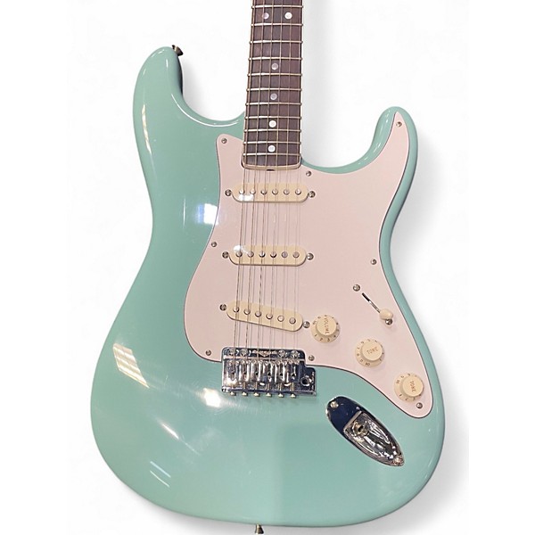 Used Fender Artist Series Eric Johnson Stratocaster BLUE Solid Body Electric Guitar