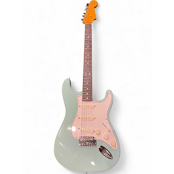 Used Fender Artist Series Eric Johnson Stratocaster BLUE Solid Body Electric Guitar