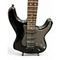 Used Squier Bullet Stratocaster Black and Silver Solid Body Electric Guitar thumbnail