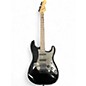Used Squier Bullet Stratocaster Black and Silver Solid Body Electric Guitar