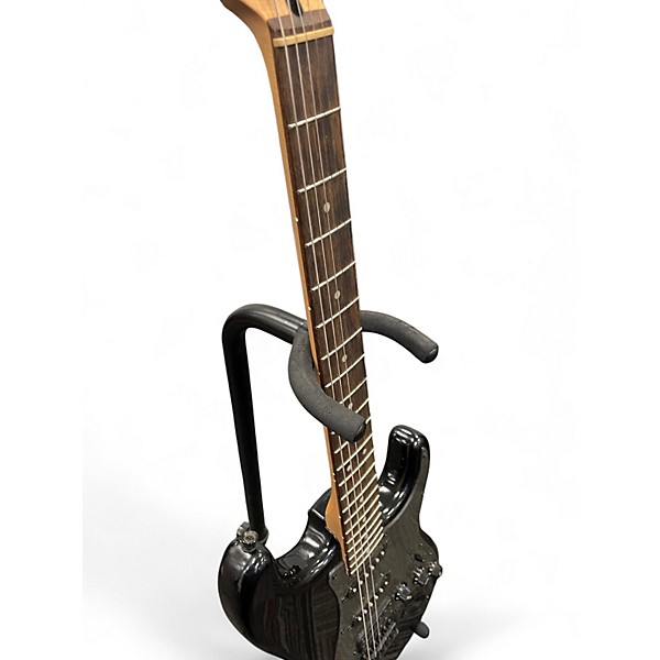 Used Squier Bullet Stratocaster Black and Silver Solid Body Electric Guitar