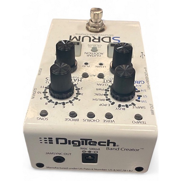 Used DigiTech SDRUM Auto-Drummer Pedal