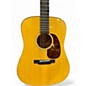 Used Martin D18 Natural Acoustic Guitar