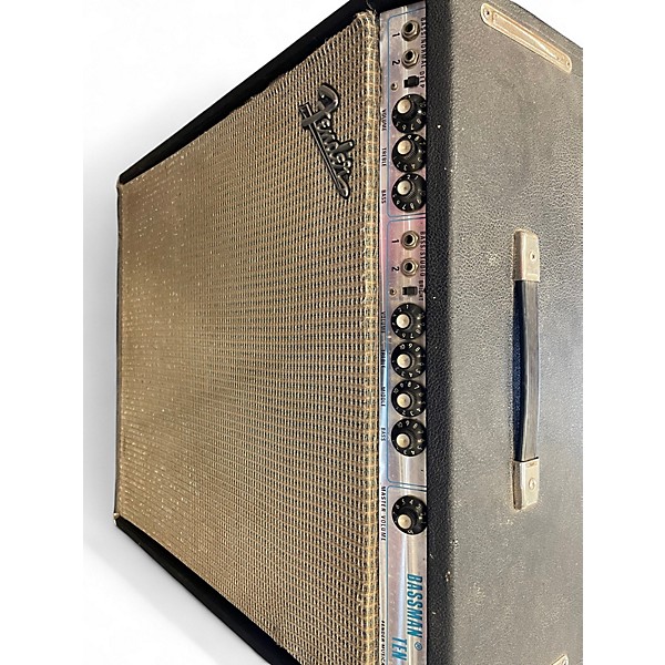 Vintage 1970s Fender Bassman Ten Tube Guitar Combo Amp
