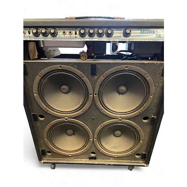 Vintage 1970s Fender Bassman Ten Tube Guitar Combo Amp