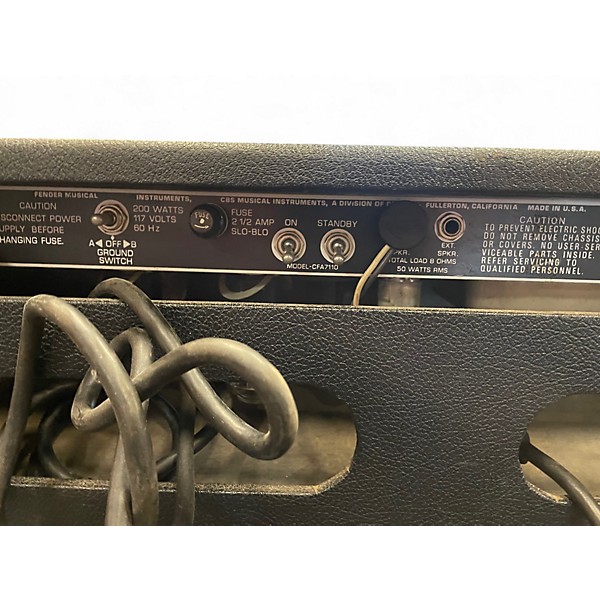 Vintage 1970s Fender Bassman Ten Tube Guitar Combo Amp