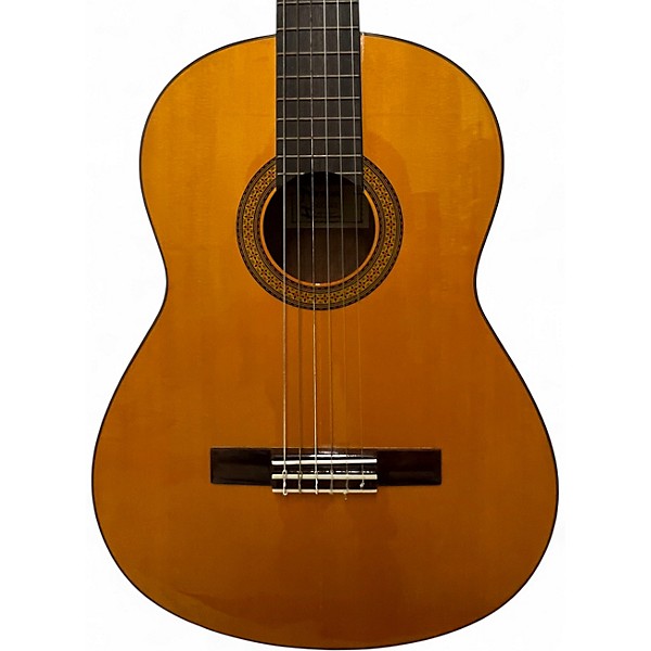 Used Yamaha CGX102 Natural Classical Acoustic Electric Guitar