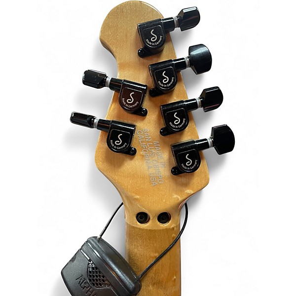 Used Ernie Ball Music Man Axis OPAQUE BLACK Solid Body Electric Guitar