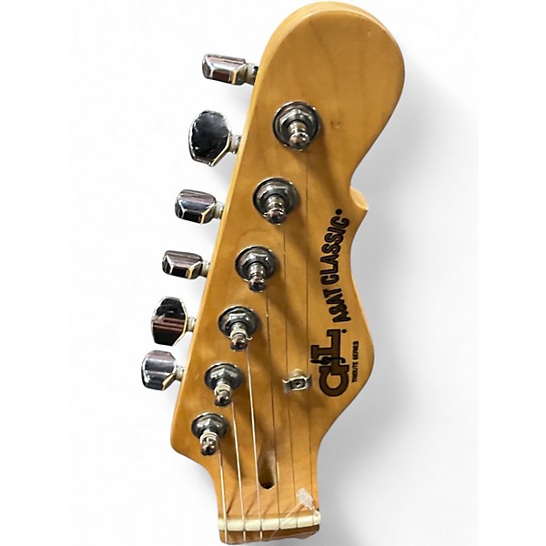 Used 2020s G&n ASAT white Solid Body Electric Guitar