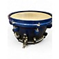Used ddrum 7X13 Dominion Maple Snare black and blue Drum