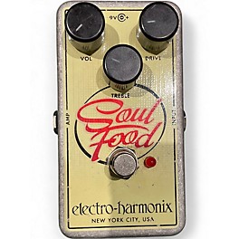 Used Electro-Harmonix Soul Food Overdrive Effect Pedal