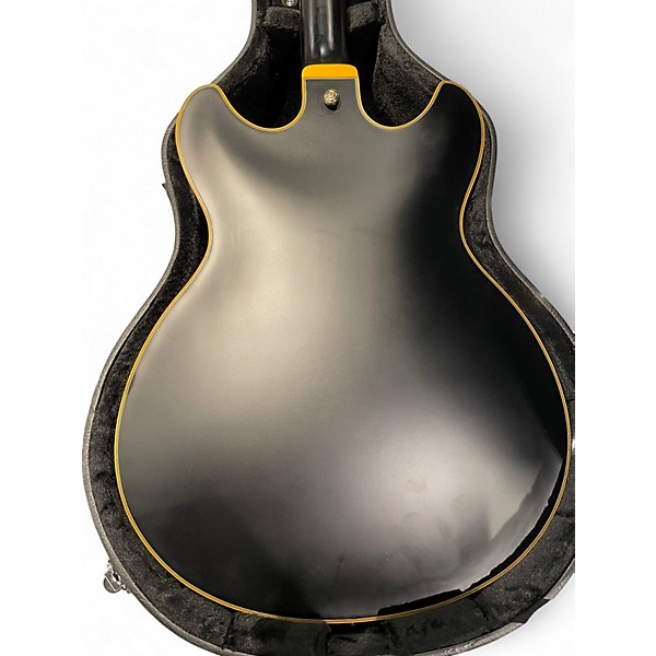 Used Ibanez JSM-20 Black Hollow Body Electric Guitar