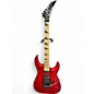 Used Jackson JS34Q Dinky TRANSPARENT RED Solid Body Electric Guitar thumbnail