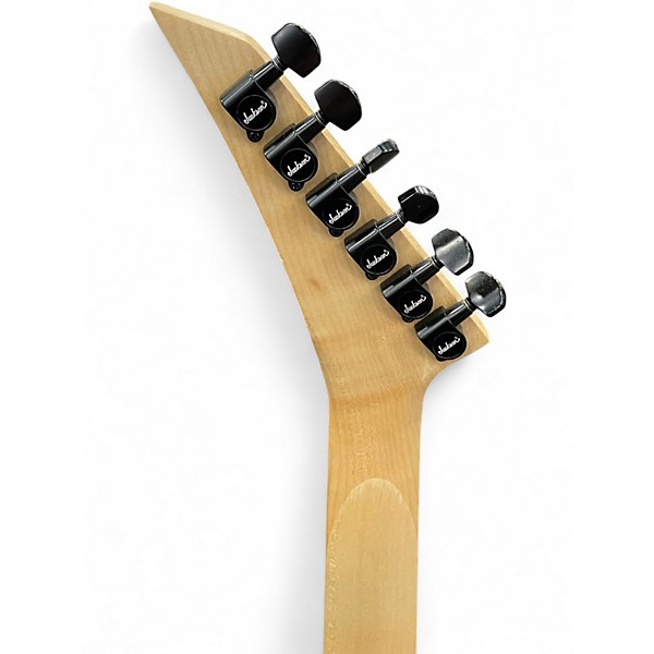 Used Jackson JS34Q Dinky TRANSPARENT RED Solid Body Electric Guitar