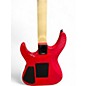 Used Jackson JS34Q Dinky TRANSPARENT RED Solid Body Electric Guitar