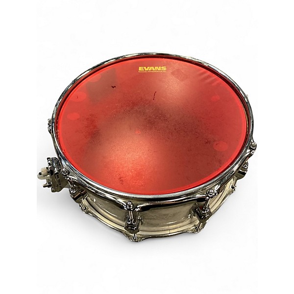 Used DW 6.5X14 Performance Series Snare WHITE MARINE Drum