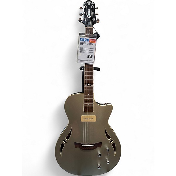 Used Crafter Guitars SAT-M  GOLD Hollow Body Electric Guitar