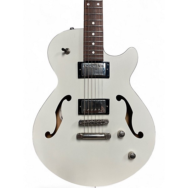 Used Godin MONTREAL PREMIER HT Trans White Hollow Body Electric Guitar