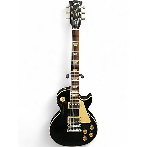 Vintage 1989 Gibson Les Paul Standard Black Solid Body Electric Guitar