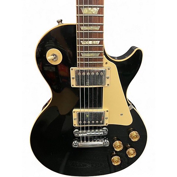 Vintage 1989 Gibson Les Paul Standard Black Solid Body Electric Guitar