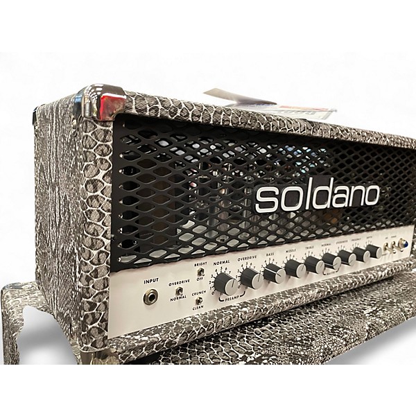 Used Soldano SLO100 Snakeskin Tube Guitar Amp Head