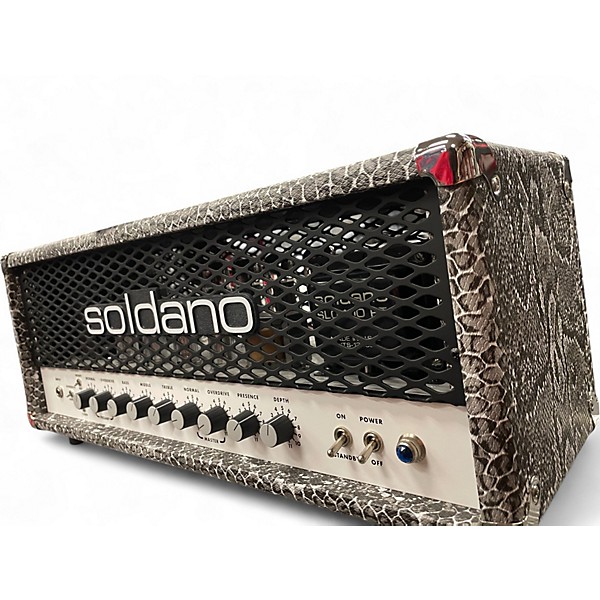Used Soldano SLO100 Snakeskin Tube Guitar Amp Head