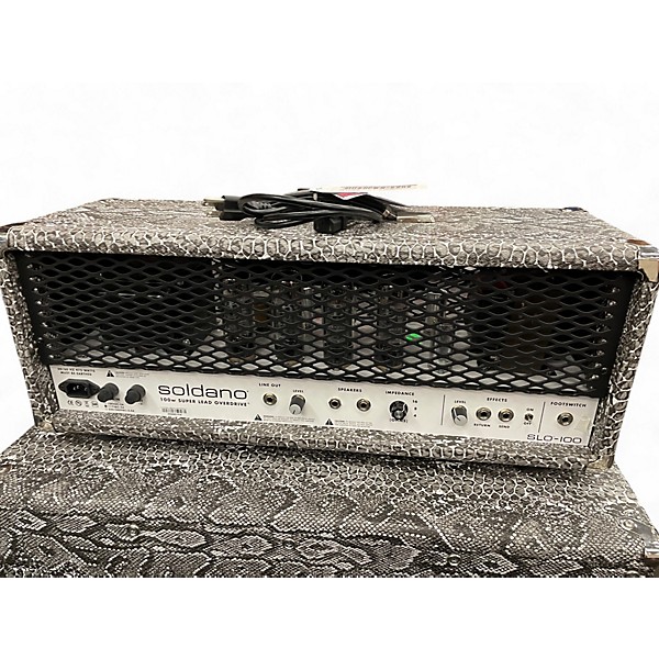 Used Soldano SLO100 Snakeskin Tube Guitar Amp Head