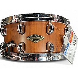 Used TAMA 6.5X14 Starclassic Snare Brown Drum