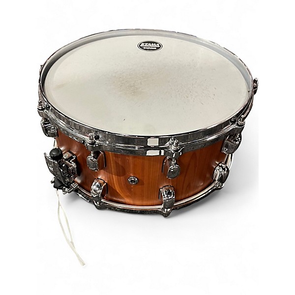Used TAMA 6.5X14 Starclassic Snare Brown Drum
