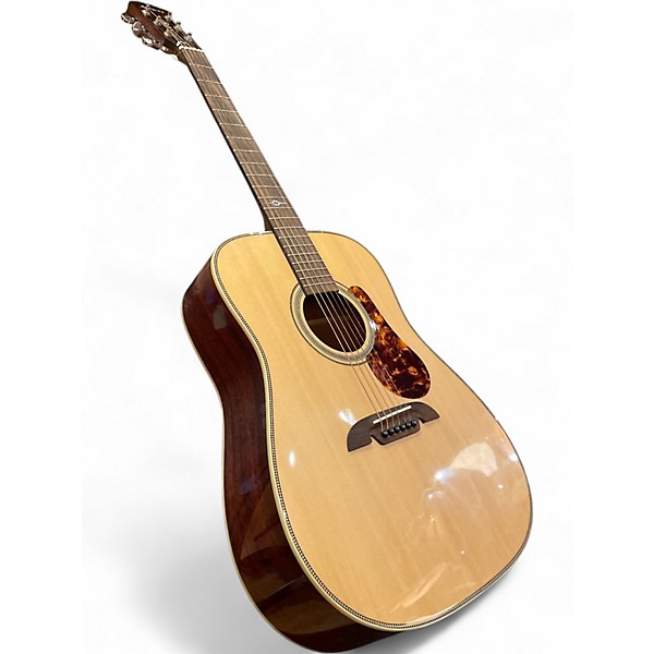 Used Alvarez MD610E Natural Acoustic Electric Guitar