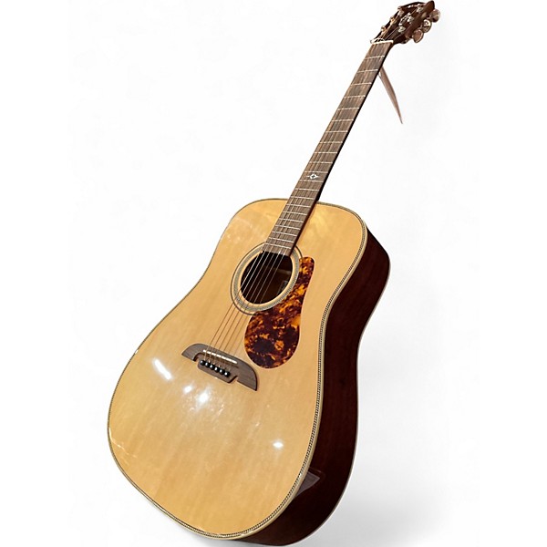 Used Alvarez MD610E Natural Acoustic Electric Guitar