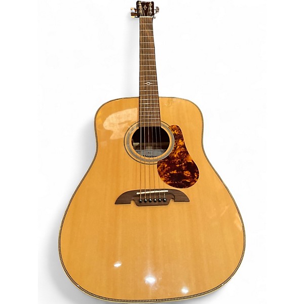 Used Alvarez MD610E Natural Acoustic Electric Guitar