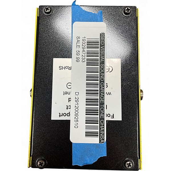 Used Visual Sound garage tone chainsaw Effect Pedal