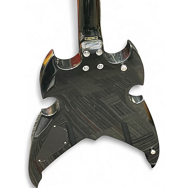 Used Silvertone PAUL STANLEY BLACK Solid Body Electric Guitar