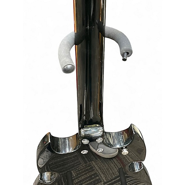 Used Silvertone PAUL STANLEY BLACK Solid Body Electric Guitar