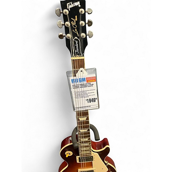 Used 2019 Gibson Les Paul Standard 1960S Neck 2 Color Sunburst Solid Body Electric Guitar