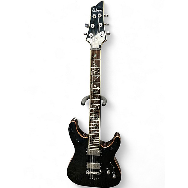 Used Schecter Guitar Research C1 Classic Trans Blue Solid Body Electric Guitar