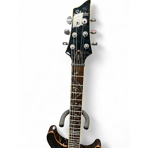 Used Schecter Guitar Research C1 Classic Trans Blue Solid Body Electric Guitar