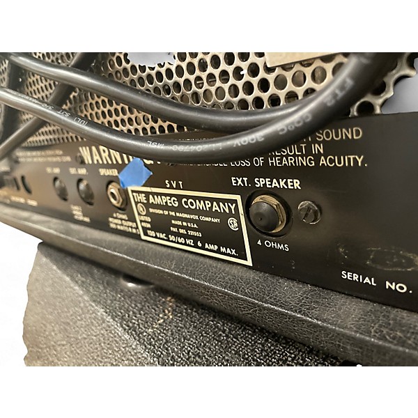 Used Ampeg SVT BLACKLINE 300W Tube Bass Amp Head