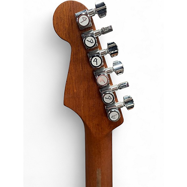 Used Fender ACOUSTASONIC JAZZMASTER ICE BLUE Acoustic Electric Guitar