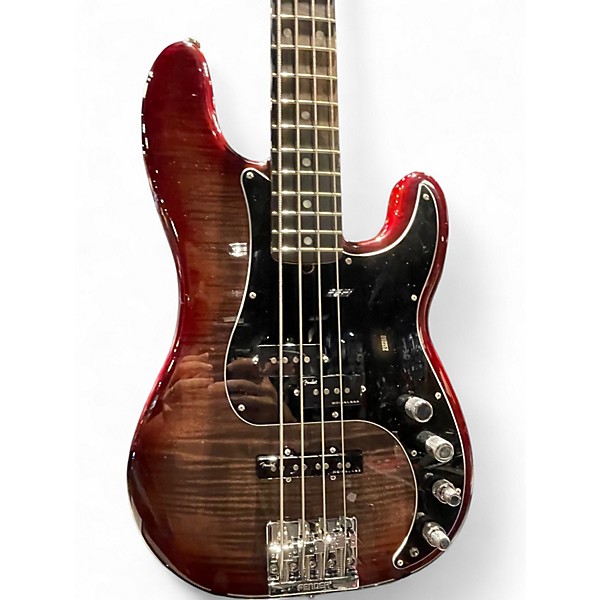 Used Fender PJ ULTRA AMERICAN UMBRA BURST Electric Bass Guitar