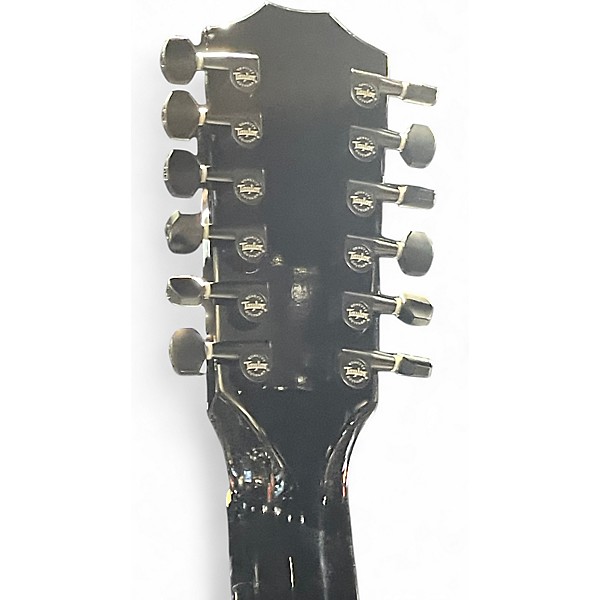 Used Taylor 250CE 12 STRING EBONY 12 String Acoustic Electric Guitar