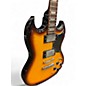 Used Corbin Musical Instruments SG Style Orange Burst Solid Body Electric Guitar